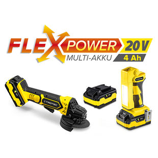TROTEC Multi-Batterie Flexpower 20 V 4,0 AhAccu Rechargeable Outils Outillage