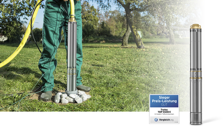 Pompe Trotec Tdp 5500 | Pompe de puits TDP 5500 E (retour) – JGLXES